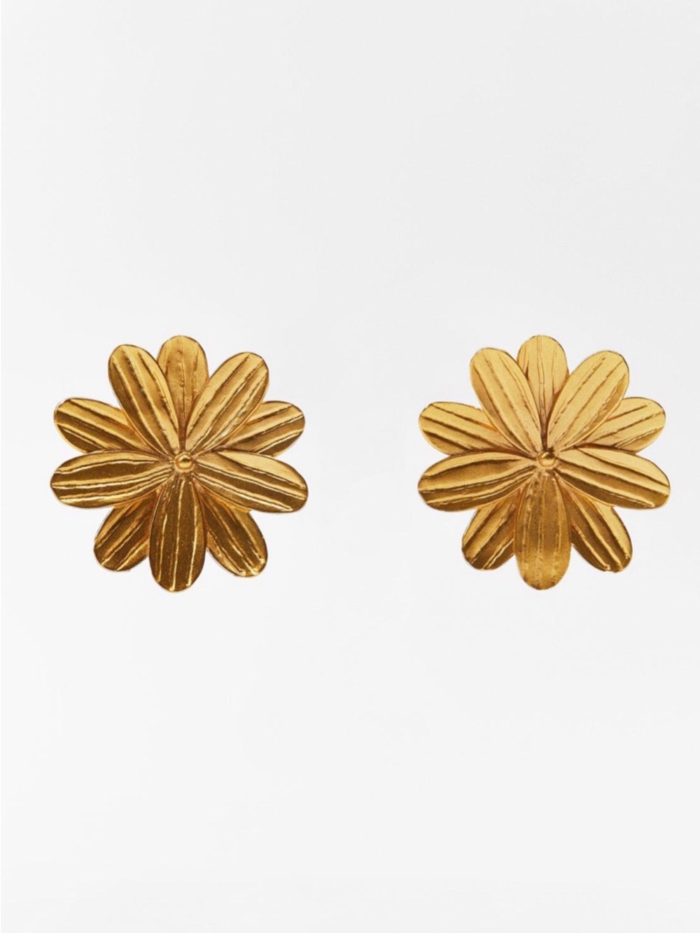 Flower earrings
